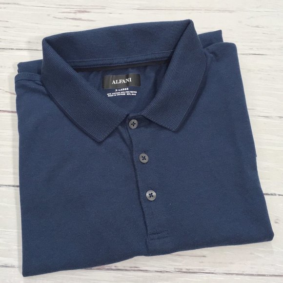 Alfani • Solid Short Sleeve Polo - Picture 9 of 9